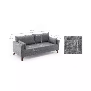 Sofa Giorgiana gri