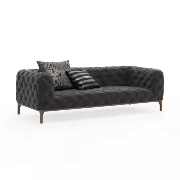 Sofa Ciarina gri e errët