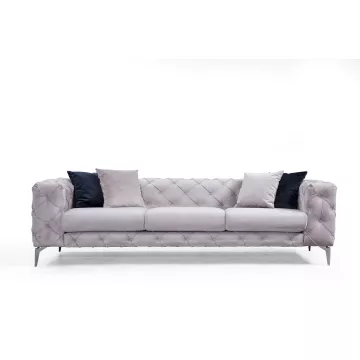 Sofa Gretonia gri e hapur