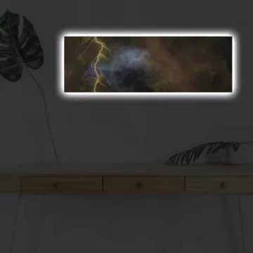 LED dekore për muri Thunderstorm