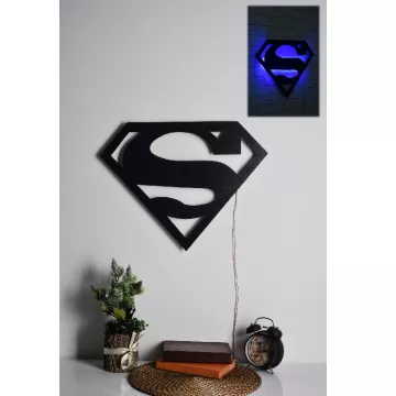 LED dekore për muri Superman