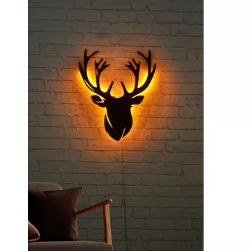 LED dekore për muri Deer 02