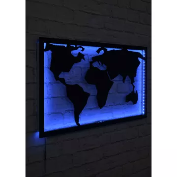 LED dekore për muri World Map