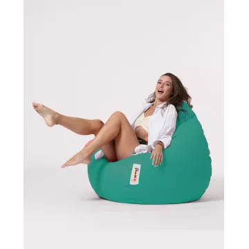 Bean bag  Rhodes turquoise