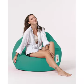 Bean bag  Rhodes turquoise