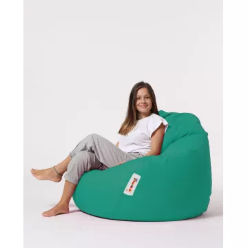 Bean bag  Rhodes turquoise