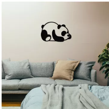 Dekorime metalike për muri Panda Metal Decor