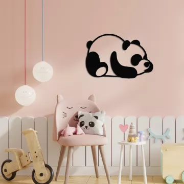 Dekorime metalike për muri Panda Metal Decor