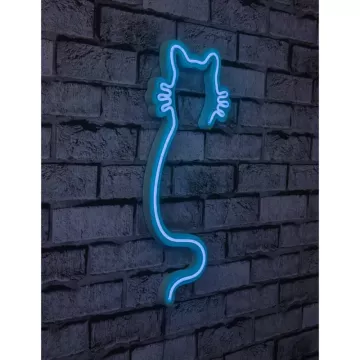 LED dekore për muri Cat Blue