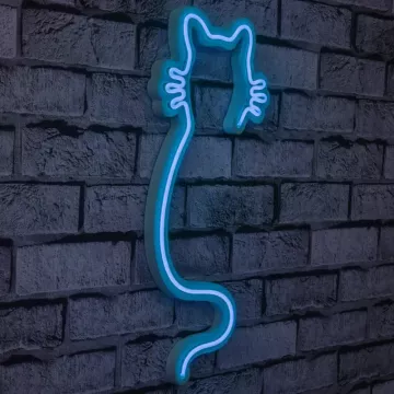 LED dekore për muri Cat Blue