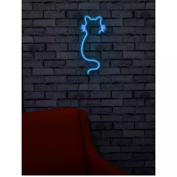 LED dekore për muri Cat Blue