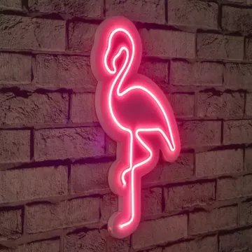 LED dekore për muri Flamingo-Pink