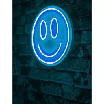 LED dekore për muri Smiley-Blue