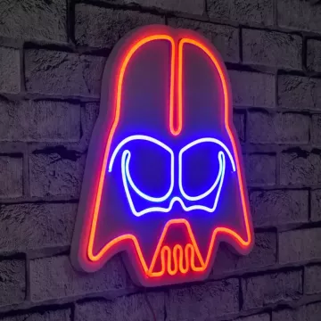 LED dekore për muri Darth Vader-Red-Blue