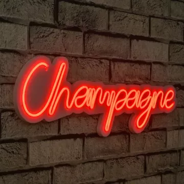 LED dekore për muri Champagne-Red