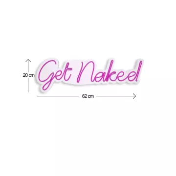 LED dekore për muri Get Naked-Pink