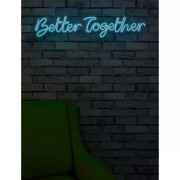 LED dekore për muri Better Together-Blue