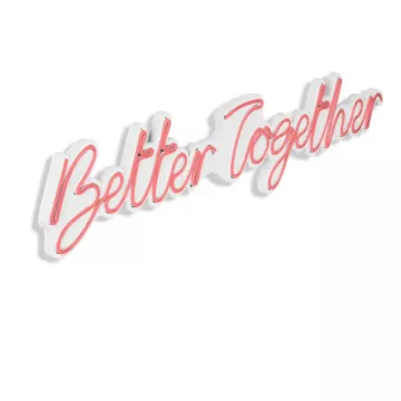 LED dekore për muri Better Together-Pink