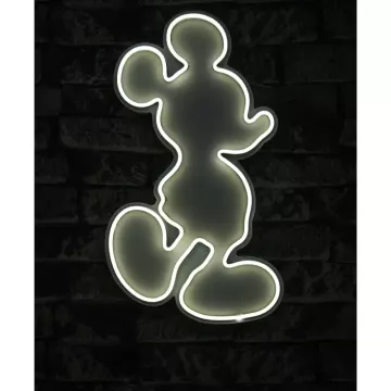 LED dekore për muri Mickey Mouse-White