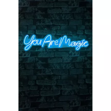 LED dekore për muri You are Magic-Blue