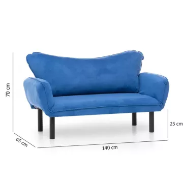 Sofa Isabellarion e kaltër