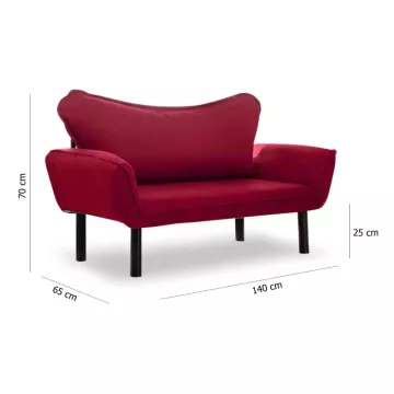 Sofa Isabellarion magentë