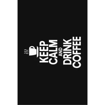 Tepih keep calm and drink coffee