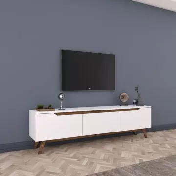 TV Komoda Mindanao White Walnut