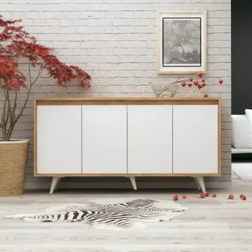 Komoda Shans Oak-White