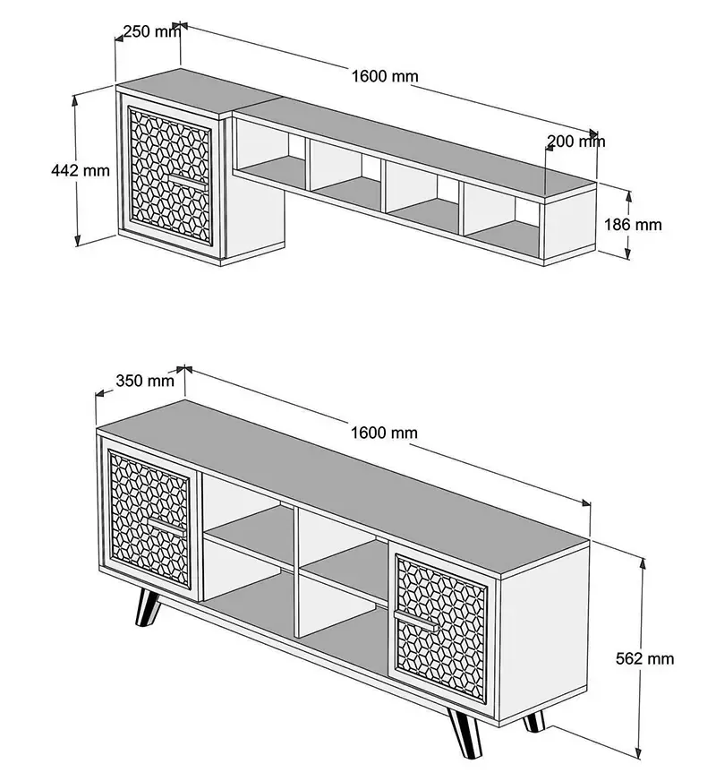 TV Komoda ELSTRA mona