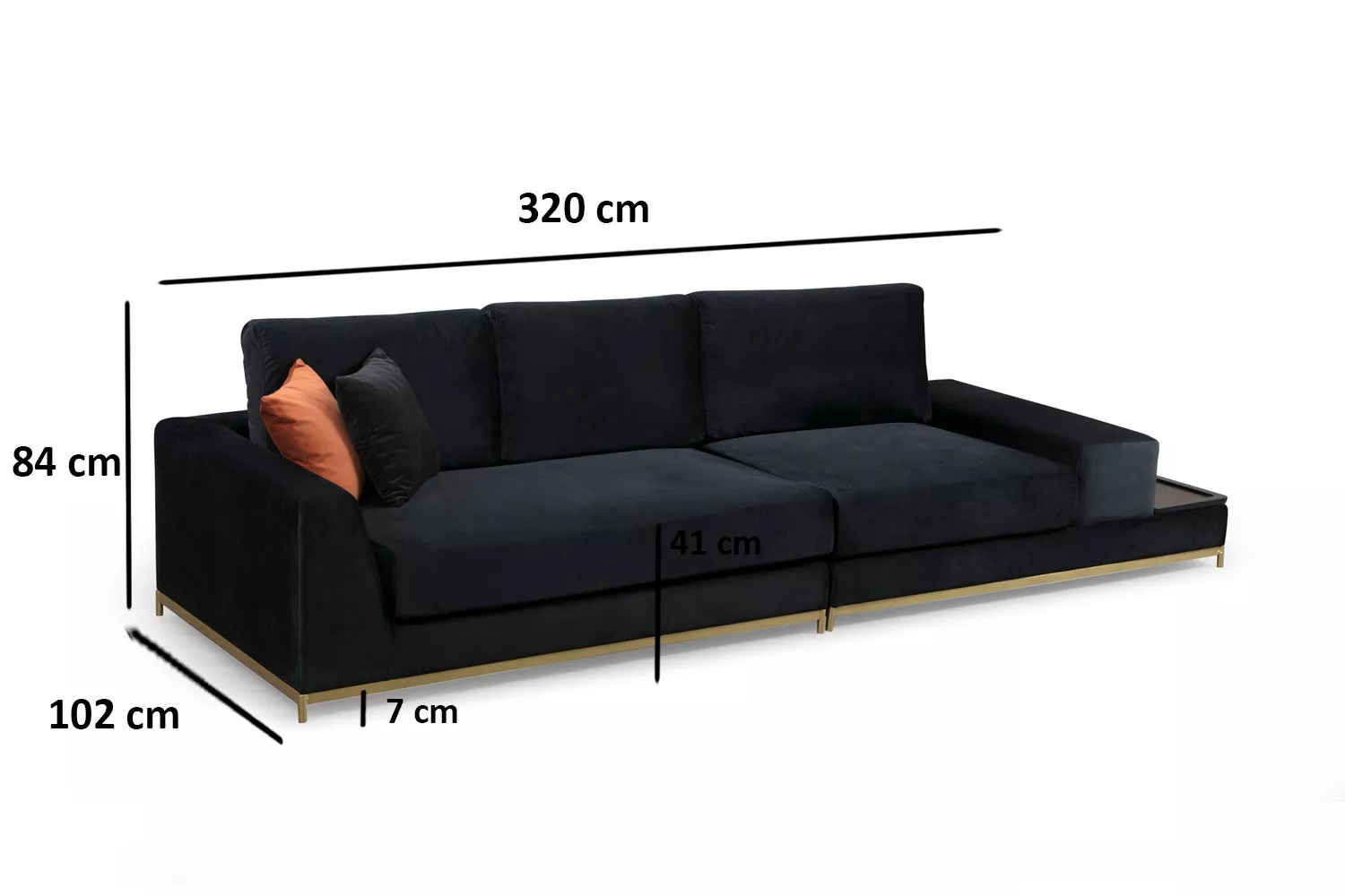 Sofa Alesira e zezë