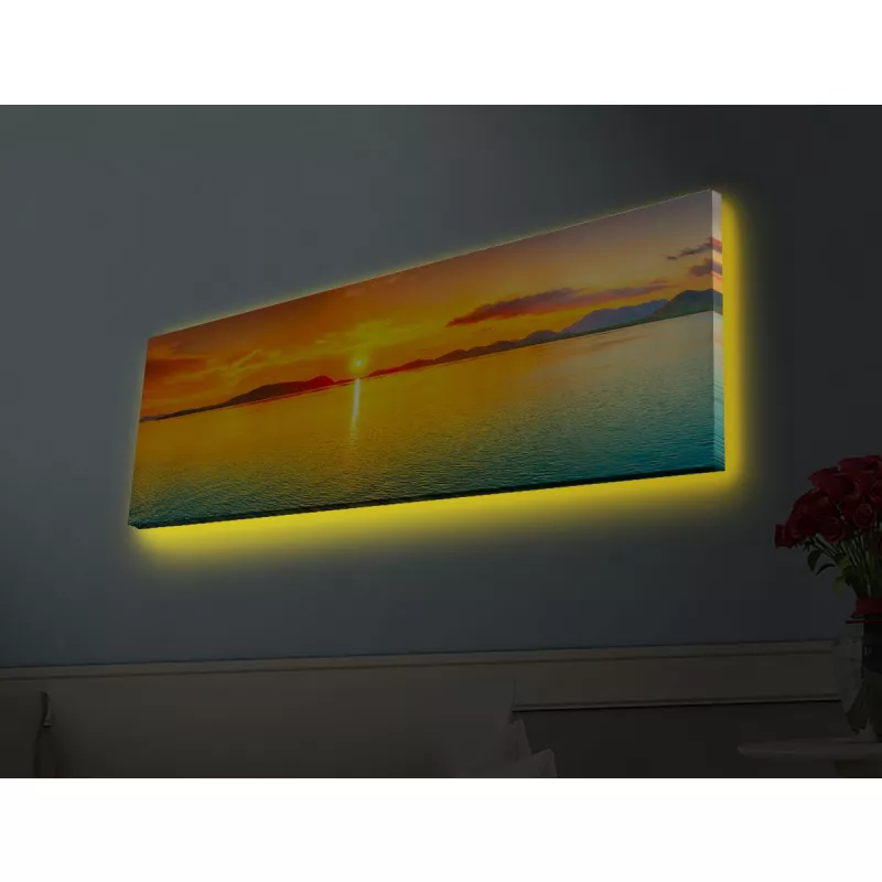 LED dekore për muri Sea sunset