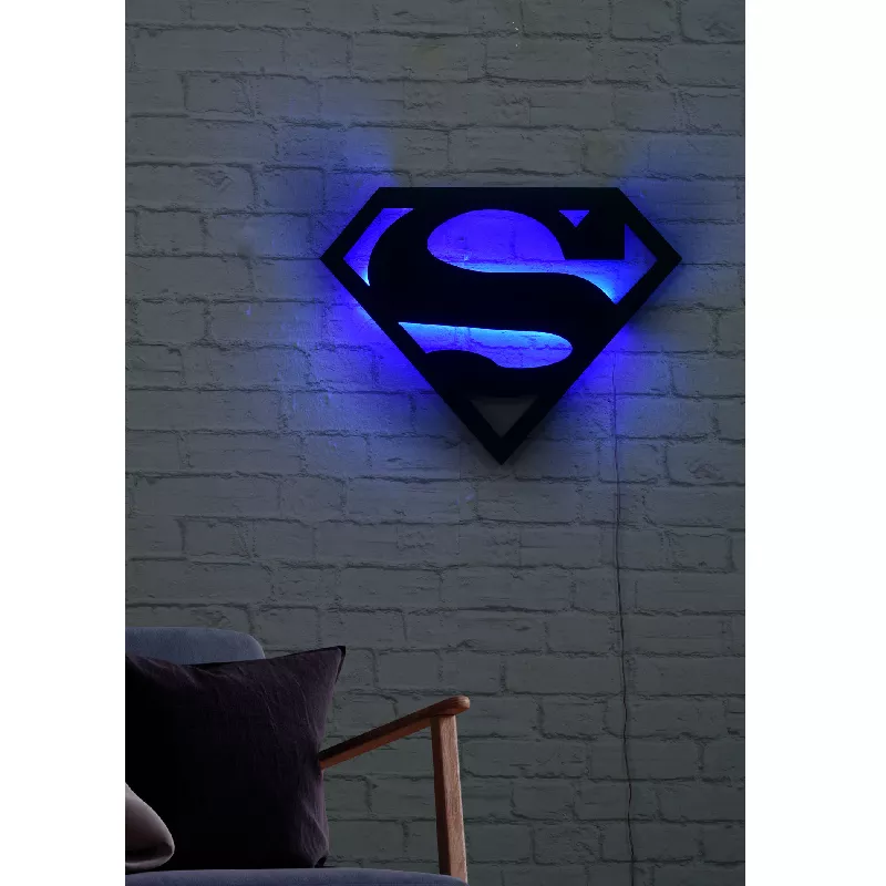 LED dekore për muri Superman