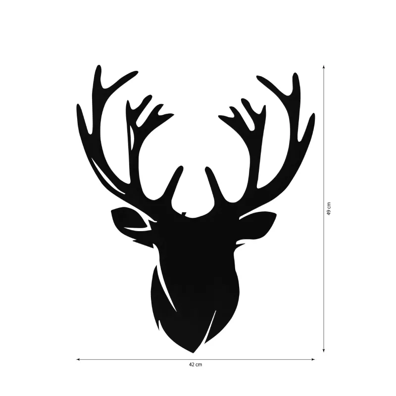 LED dekore për muri Deer 02