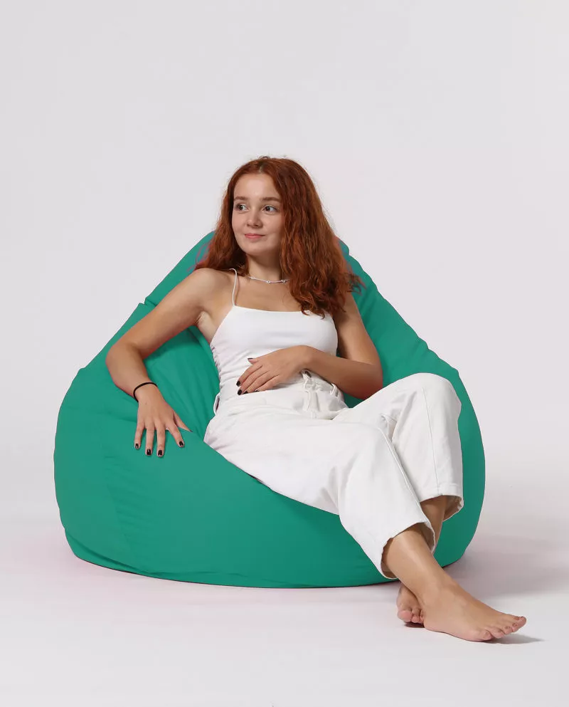 Bean bag  Rhodes turquoise