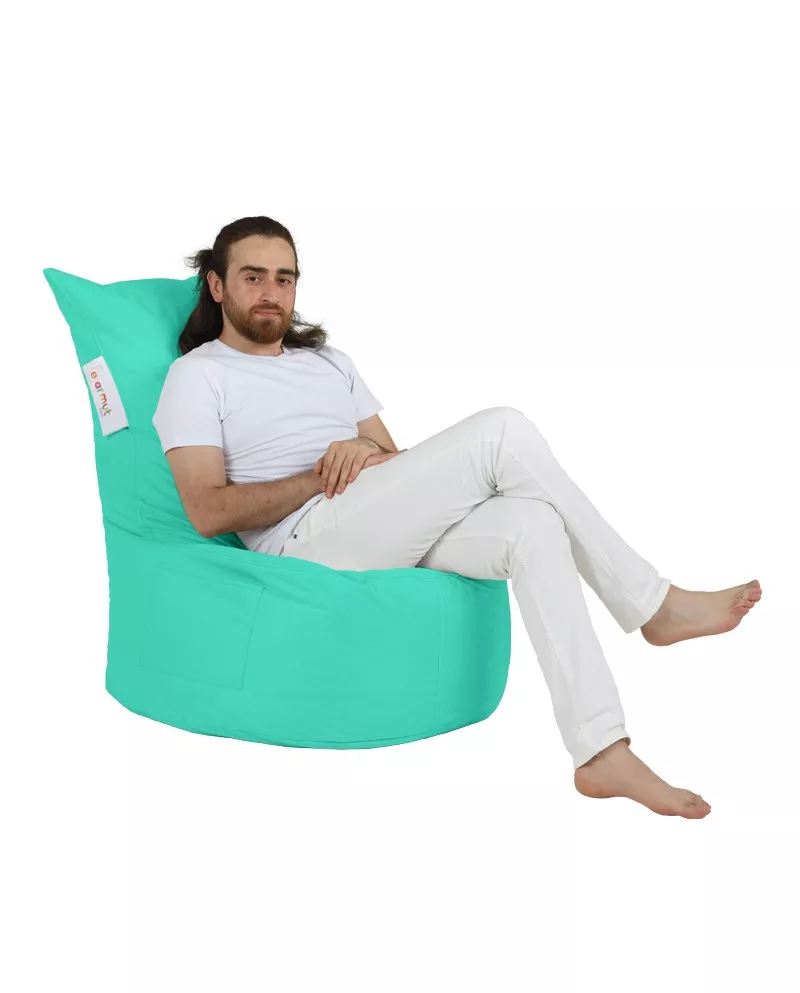 Bean bag Crete turquoise