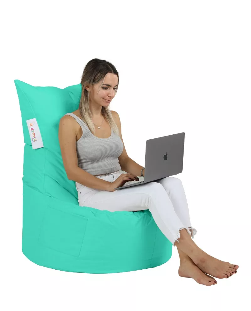 Bean bag Crete turquoise