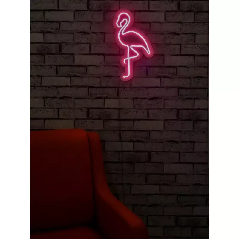 LED dekore për muri Flamingo-Pink