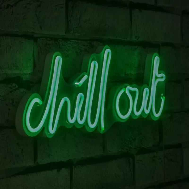 LED dekore për muri Chill Out-Green