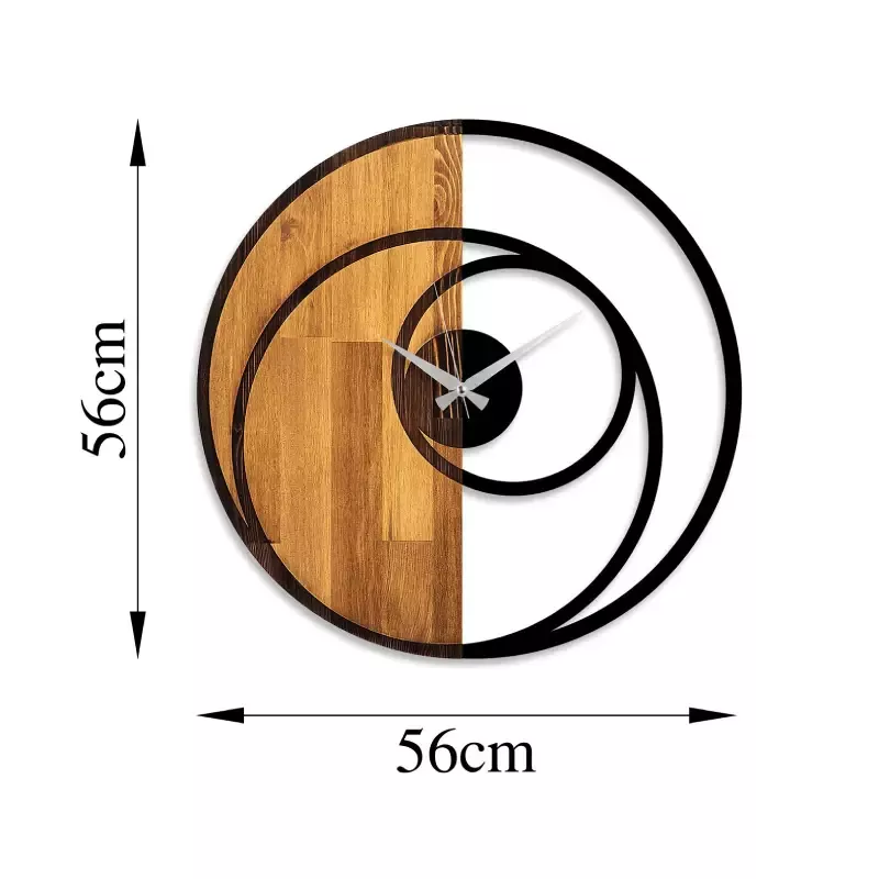 Orë muri Circle Wood 