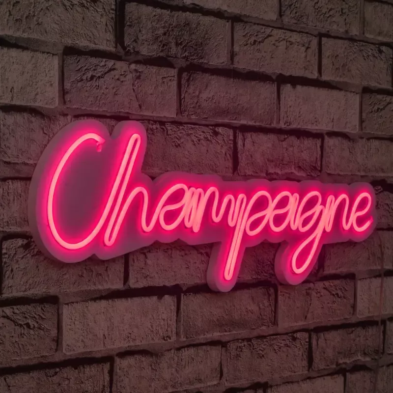 LED dekore për muri Champagne-Pink-