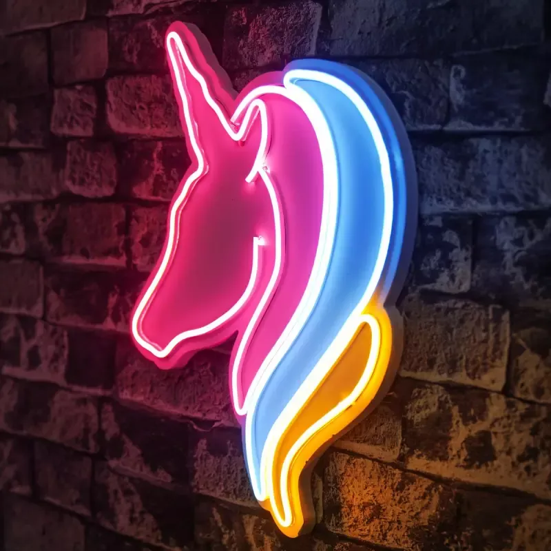 LED dekore për muri Unicorn