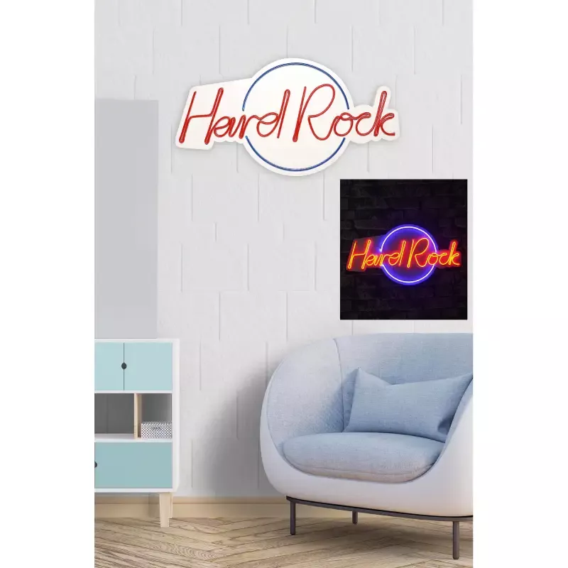 LED dekore për muri Hard Rock