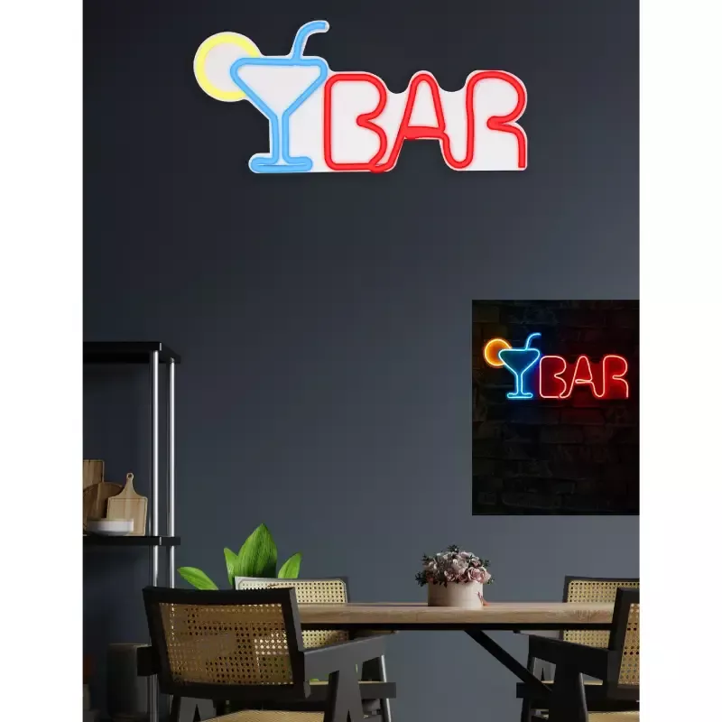 LED dekore për muri Bar-Multicolor