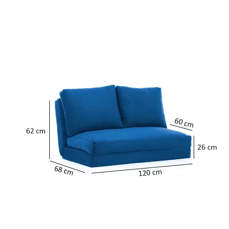 Sofa Taida e kaltër