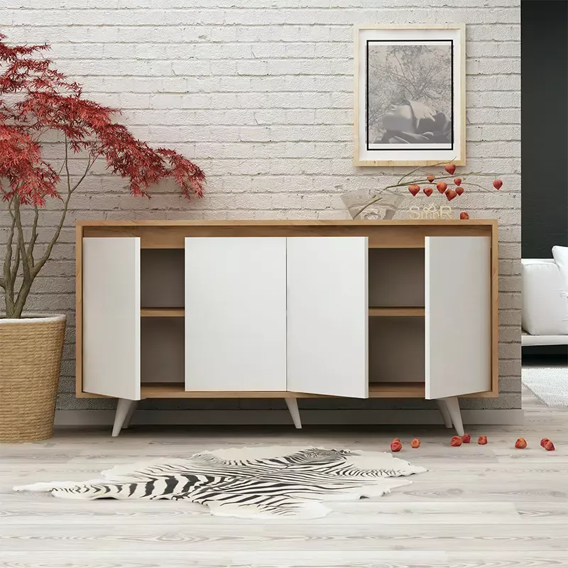 Komoda Shans Oak-White