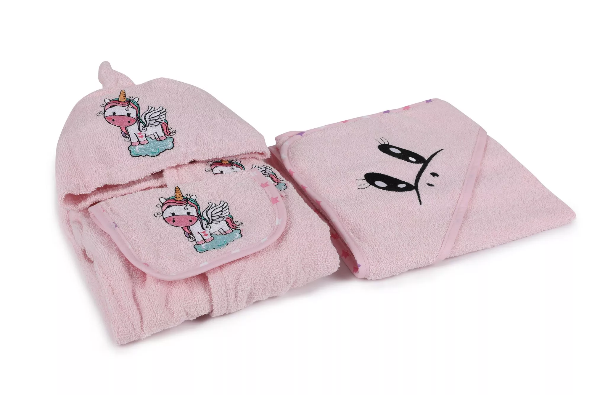 Set për bebe Unicorn rozë